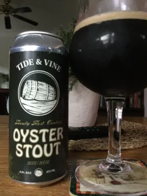 Tessic's photo of Tide & Vine 21st Century Oyster Stout
