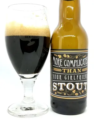 jimgreen's photo of More Complicated Than Your Girlfriend Stout