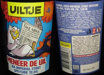 Dorain's photo of Meneer De Uil 2024 - BA Imperial Stout: Speyside