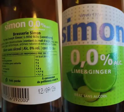 Basementonline's photo of 0,0% Lime&Ginger