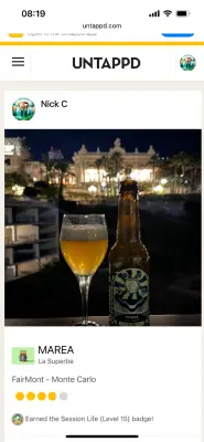 CraftBeerNick's photo of Marea