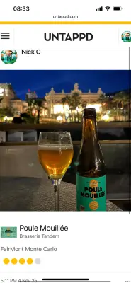 CraftBeerNick's photo of Poule Mouillée
