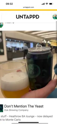CraftBeerNick's photo of Don't Mention the Yeast