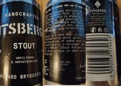 Basementonline's photo of Spitsbergen Stout