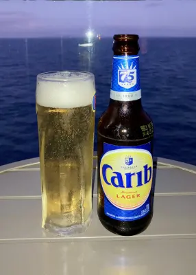 Grumbo's photo of Carib Lager (St. Kitts & Nevis)