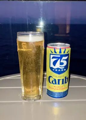 Grumbo's photo of Carib Lager