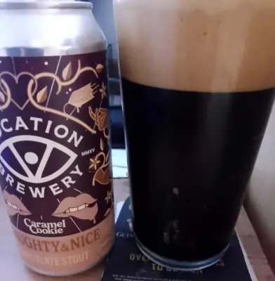 Deanso's photo of Naughty & Nice - Caramel Cookie Chocolate Stout