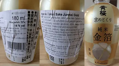 Basementonline's photo of Kyo no Tokuri Junmai Gold Sake