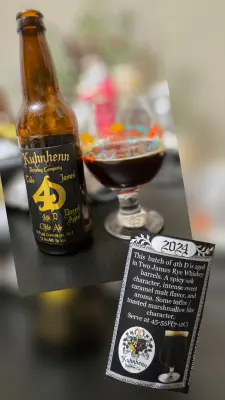 BeerPlace's photo of Fourth Dementia (4D) Olde Ale - Two James Rye Whiskey Edition