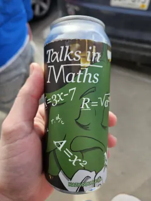 Staleandfunny's photo of Talks in Maths