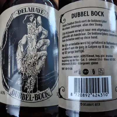 Basementonline's photo of Nicolaas Delahaye Dubbel-Bock