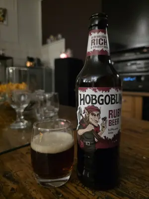 Lunde's photo of Hobgoblin Ruby Beer