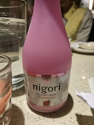 Staleandfunny's photo of Ozeki Nigori Cloudy Sake Strawberry