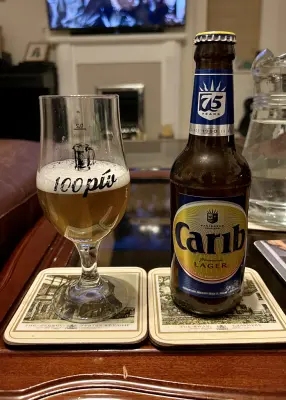 Grumbo's photo of Carib Lager (Grenada)