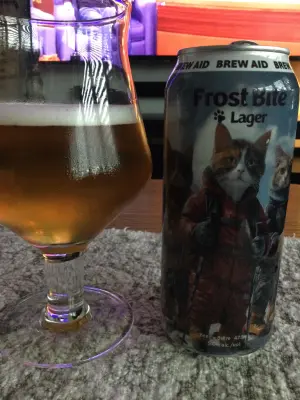Tessic's photo of Brew Aid Frost Bite Lager