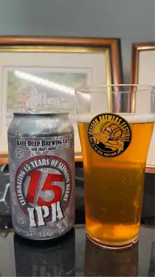 bhensonb's photo of Knee Deep 15th Anniversary IPA