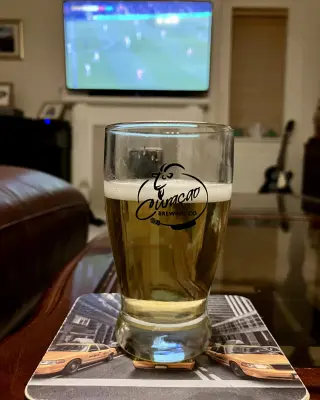 Grumbo's photo of Snow Panax Island Dalian Dry Beer 10°