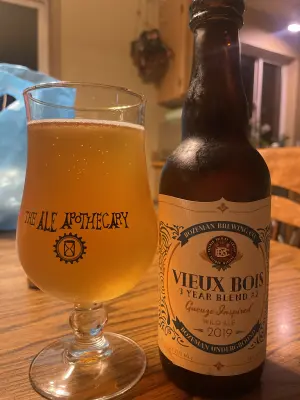 poisoneddwarf's photo of 2019 Vieux Bois Three Year Blend Gueuze Inspired Ale #2