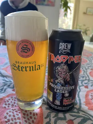 Borresteijn's photo of Trooper Progressive Lager