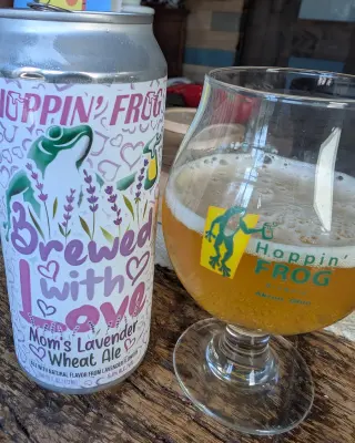 Dogbrick's photo of Brewed with Love: Mom's Lavender Wheat Ale