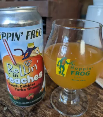 Dogbrick's photo of Rollin’ In Peaches Peach Cobbler Turbo Shandy