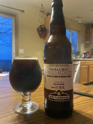 poisoneddwarf's photo of Cold Smoke - Whiskey Barrel Aged with Vanilla Bean