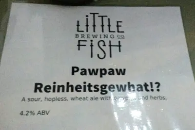 Dogbrick's photo of Reinheitsgewhat!? - Paw Paw