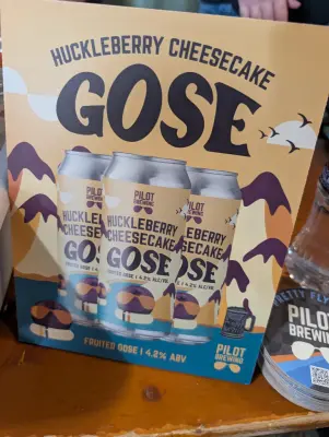 Dogbrick's photo of Huckleberry Cheesecake Gose
