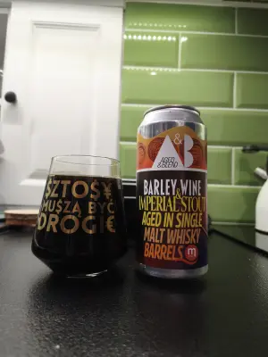 hvn's photo of Aged & Blend Barley Wine & Imperial Stout Aged In Single Malt Whisky Barrels