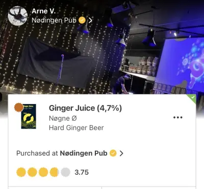 IpaPils's photo of Ginger Juice (4.7%)