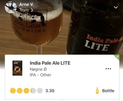 IpaPils's photo of India Pale Ale Lite