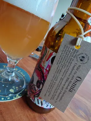 TomHendriksen's photo of Osmia Wild Ale - Rabarber, Vlierbessen, Cranberries, Hibiscus en Johanniter (2018)