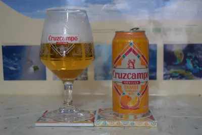 AleDegustation's photo of Cruzcampo Sevilla Orange Flavoured Beer