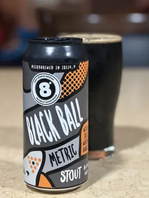 Biruski's photo of Rack ‘Em Up: #8 Black Ball Metric Stout