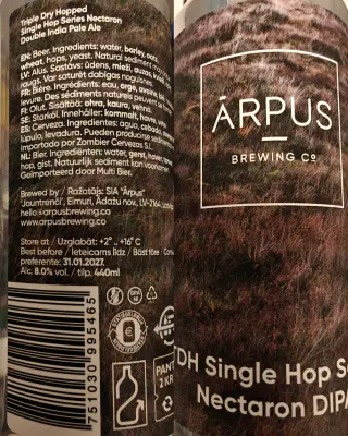 Basementonline's photo of TDH Single Hop Series Nectaron DIPA