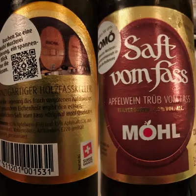 Basementonline's photo of Saft vom Fass - Apfelwein Trüb