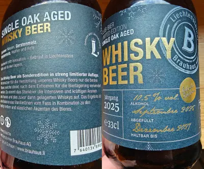 Basementonline's photo of Single Oak Aged Whisky Beer 2025