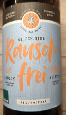 kappldav123's photo of Rauschfrei Weizen.Bier