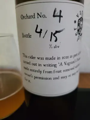 danlo's photo of Vagrant's Pomona Project Cider Orchard No. 4