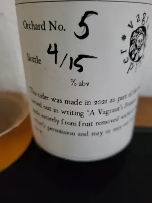 danlo's photo of Vagrant's Pomona Project Cider Orchard No. 5