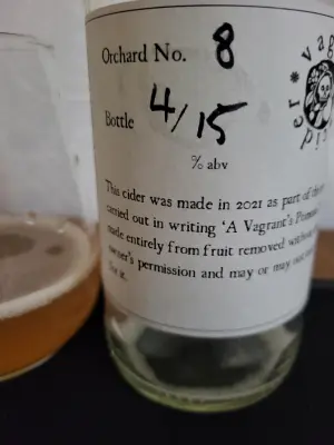 danlo's photo of Vagrant's Pomona Project Cider Orchard No. 8