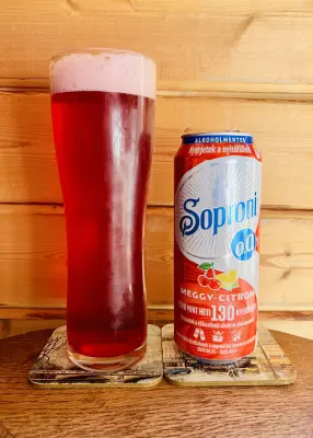 Grumbo's photo of Soproni Radler 0.0% Meggy-Citrom