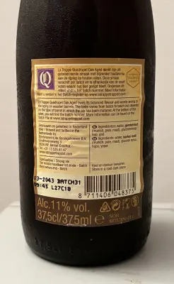 WillemsUrenkel's photo of Quadrupel - Oak Aged Batch #31