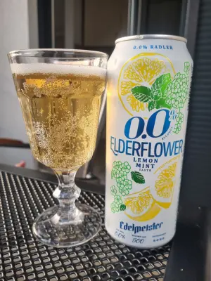 Arsol's photo of Edelmeister Radler 0,0% Elderflower Lemon Mint