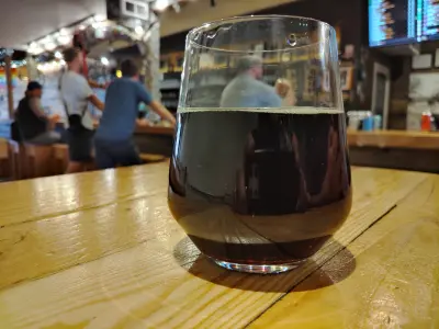 stevoj's photo of Barrel Aged Chocolate Pecan Black Barleywine