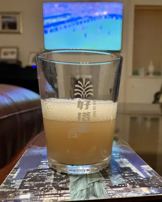 Grumbo's photo of 桃波三倍果昔酸艾尔 - Peach Wave Triple Fruited Smoothie Sour Ale