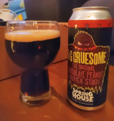stevoj's photo of Big Gruesome Chocolate Peanut Butter Stout