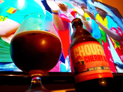 Olut's photo of Cherry Chouffe 0.0% Sans Alcool - Alcohol Free