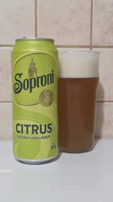 lore's photo of Soproni Citrus Szűretlen Lager