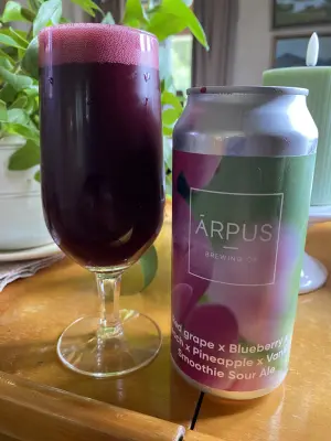 IpaPils's photo of Red Grape x Blueberry x Peach x Pineapple x Vanilla Smoothie Sour